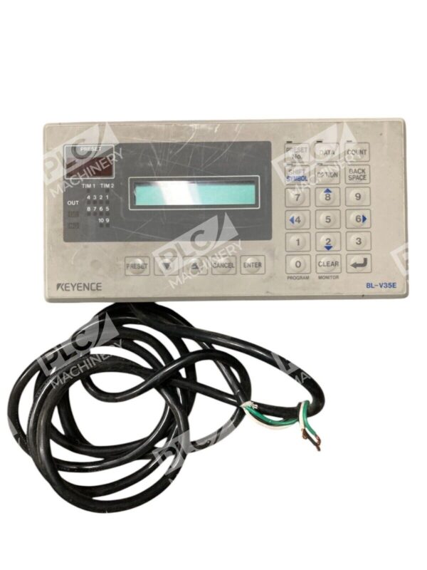 Keyence BB210013 Barcode Display Operator Interface Panel BL-V35E