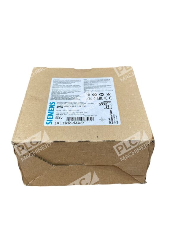 Siemens Current Monitoring Relay 3RU2936-3AA01