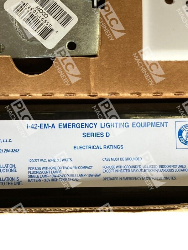 IOTA Emergency Lighting Equipment Series D I-42-EM-A - Image 3