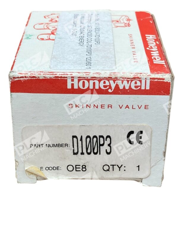 Honeywell 7D100P3 47 1SHF7 10W Skinner Solenoid Valve D100P3 - Image 2