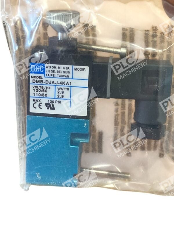 MAC 2.9W Solenoid Valve DMB-DJAJ-4KA1 - Image 3