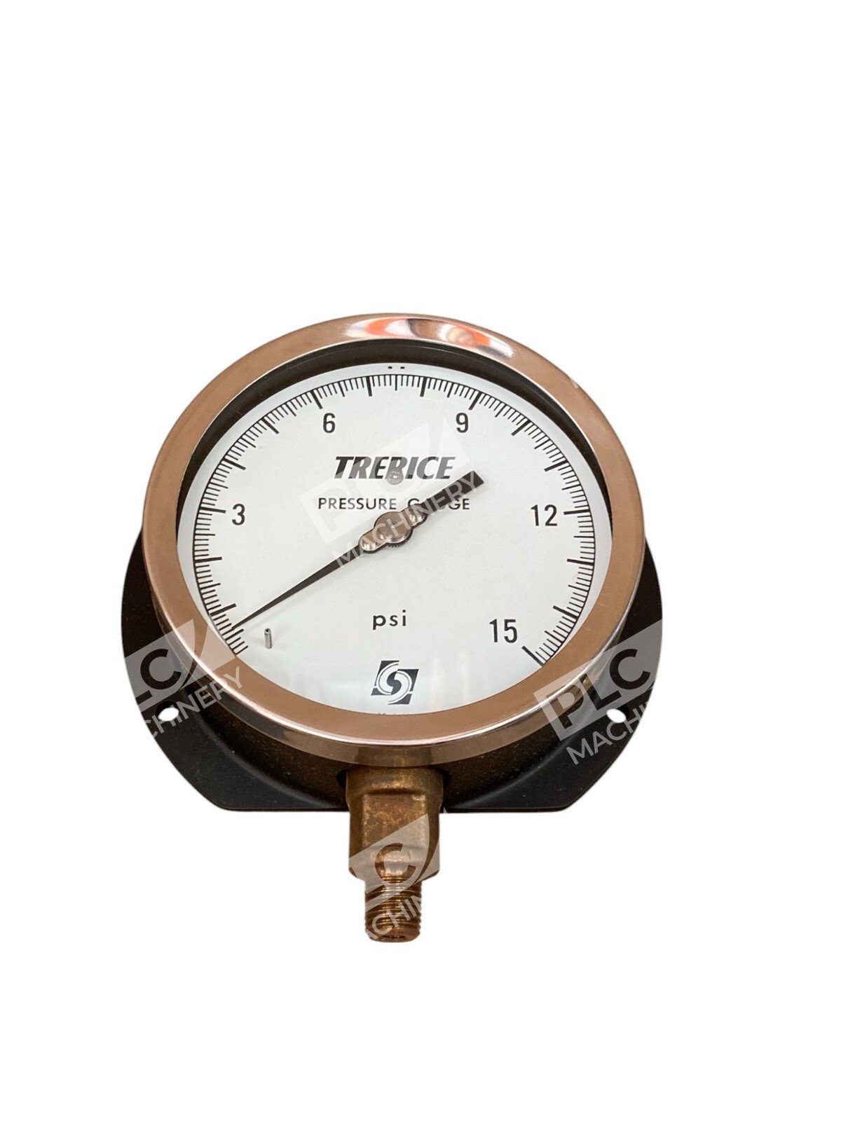 Trerice 500XBGG 4-1/2" 1/4NPT 0-15PSI Pressure Gauge 500XGG - Image 4