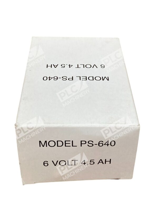 Power Sonic PS 6V 4.5AH Sealed Rechargeable Battery PS-640 F1