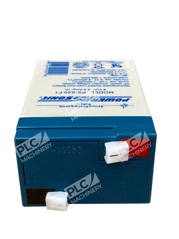 Power Sonic PS 6V 4.5AH Sealed Rechargeable Battery PS-640 F1 - Image 2