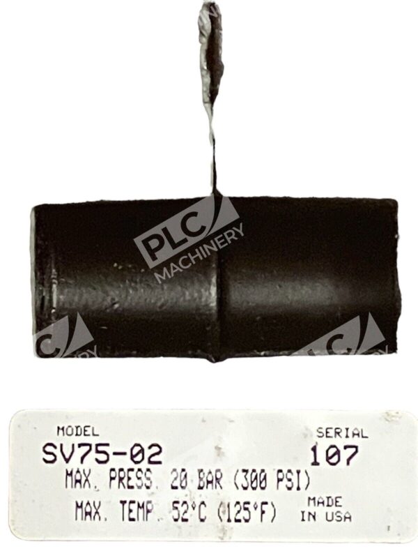 Parker SV75-02 Pneumatic Lockout Shut-Off Valve - Image 6