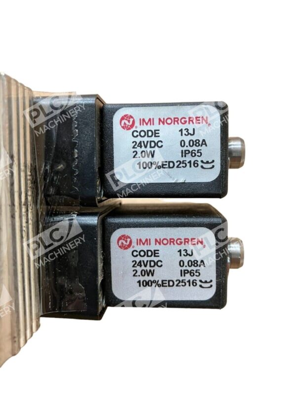 IMI Norgren V61R511A-A213JA Pneumatic Direct Solenoid Valve 2x w/ 4x 13J - Image 8