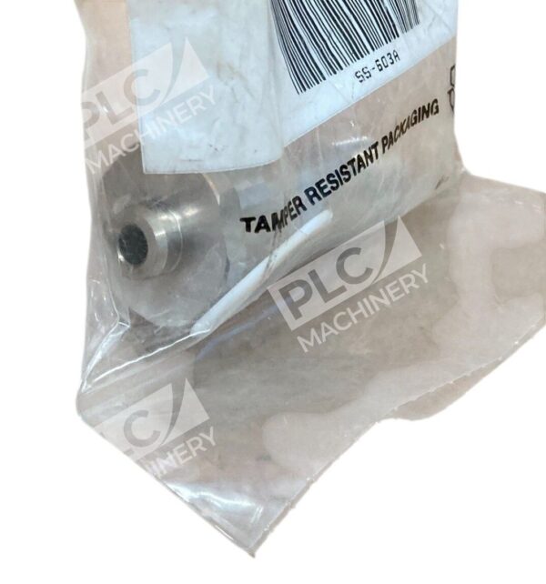 Western Scott Fetzer Nipple CGA660 W/ Washer 1/4MPT" SS-603A - Image 4