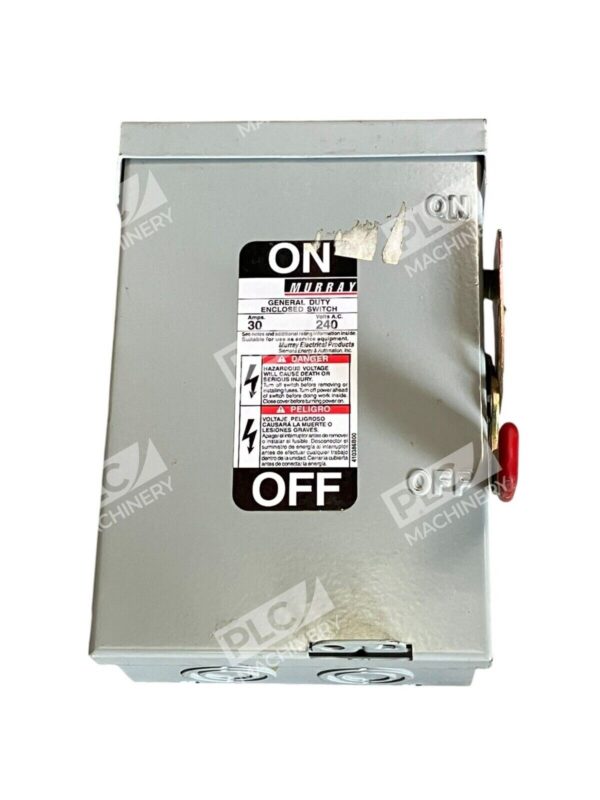 Murray General Duty Enclosed Switch 30A 240VAC Type 3R GHN321NW