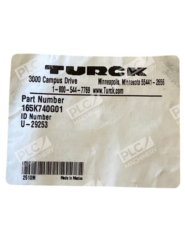 Turck W084 3m Cable Assembly BL67 GW-39-DI-00.03 - Image 2