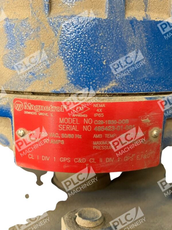 Magnetrol 10A 120VAC 50/60Hz Pmax 500PSIG Level Switch C29-1B30-DOB - Image 2