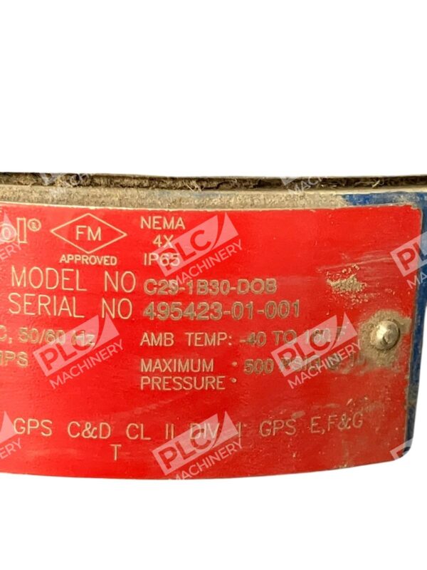 Magnetrol 10A 120VAC 50/60Hz Pmax 500PSIG Level Switch C29-1B30-DOB - Image 4