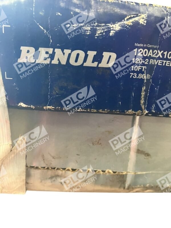 Renold 120-2RB 120-2 Riveted 10' 73.86lb Chain 120A2X10FT - Image 3