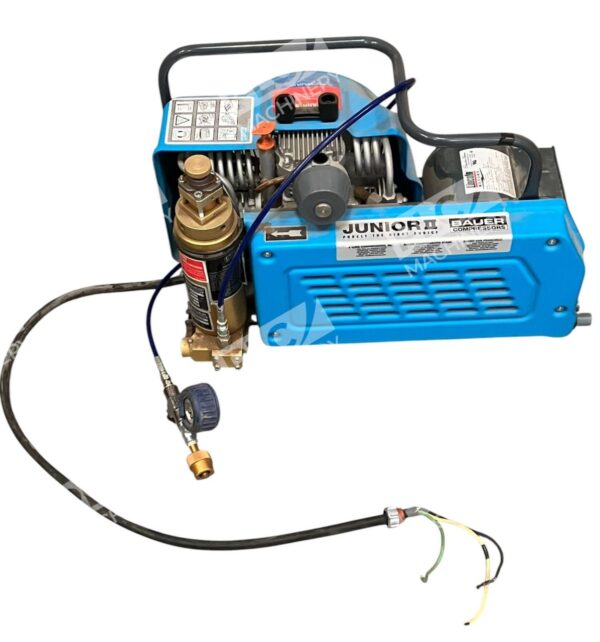 Bauer Lincoln SRD2S2T1B6028B Portable Air Compressor Junior II JRII-E1/MTR-25