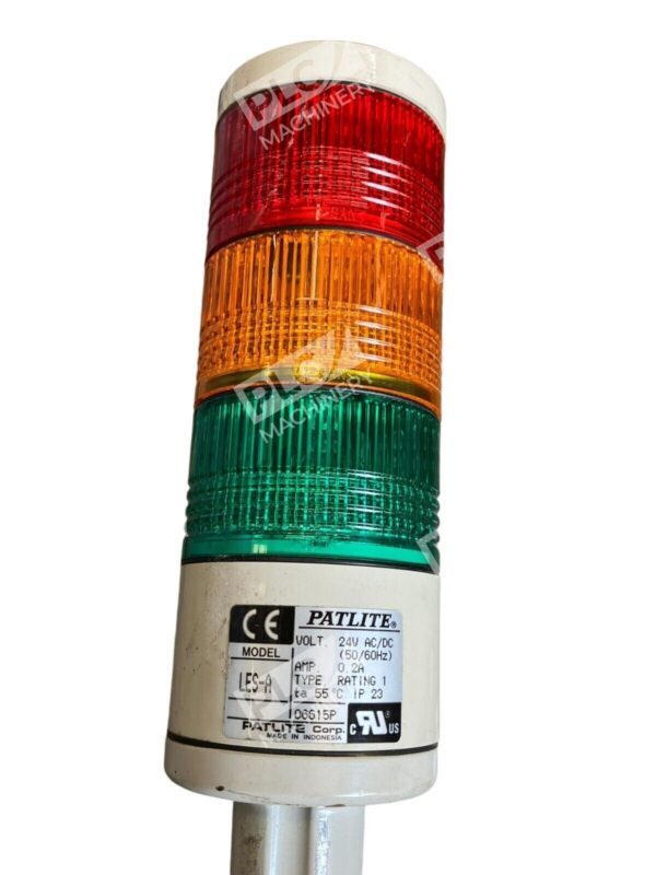 Patlite 24V AC/DC 50/60Hz 0.2A 06615P LES-A - Image 2