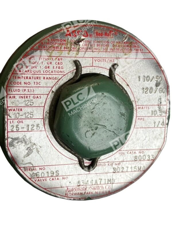 ASCO 8344A71M0 302715M0 Red-Hat - Image 2