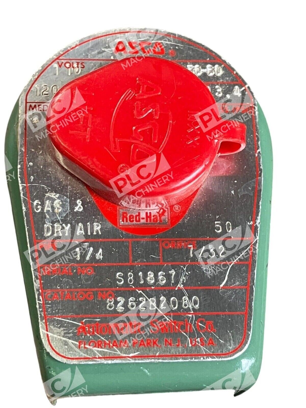 ASCO 8262B208Q Red Hat - Image 3