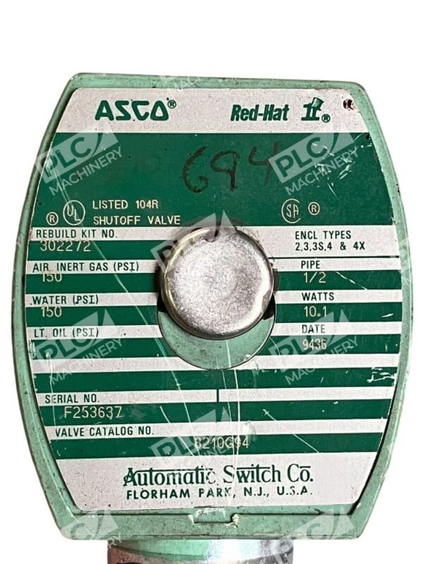 ASCO 8210G94 Red-Hat - Image 2