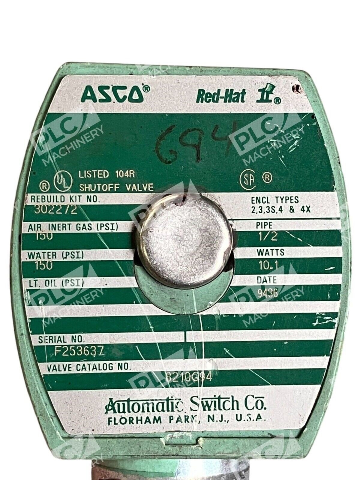 ASCO 8210G94 Red-Hat - Image 2