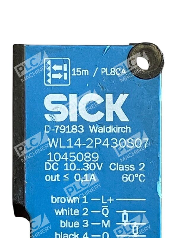 Sick 1045089 10-30VDC Photoelectric Sensor WL14-2P430S07 - Image 2
