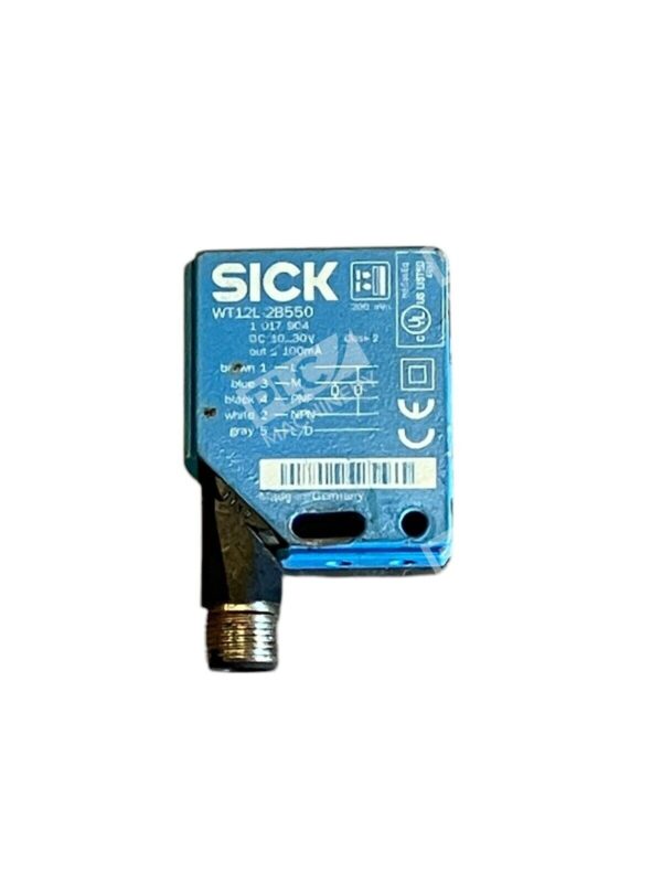 Sick 10-30VDC 100MA 1017904 Photoelectric Diffuse Sensor WT12L-2B550 - Image 2