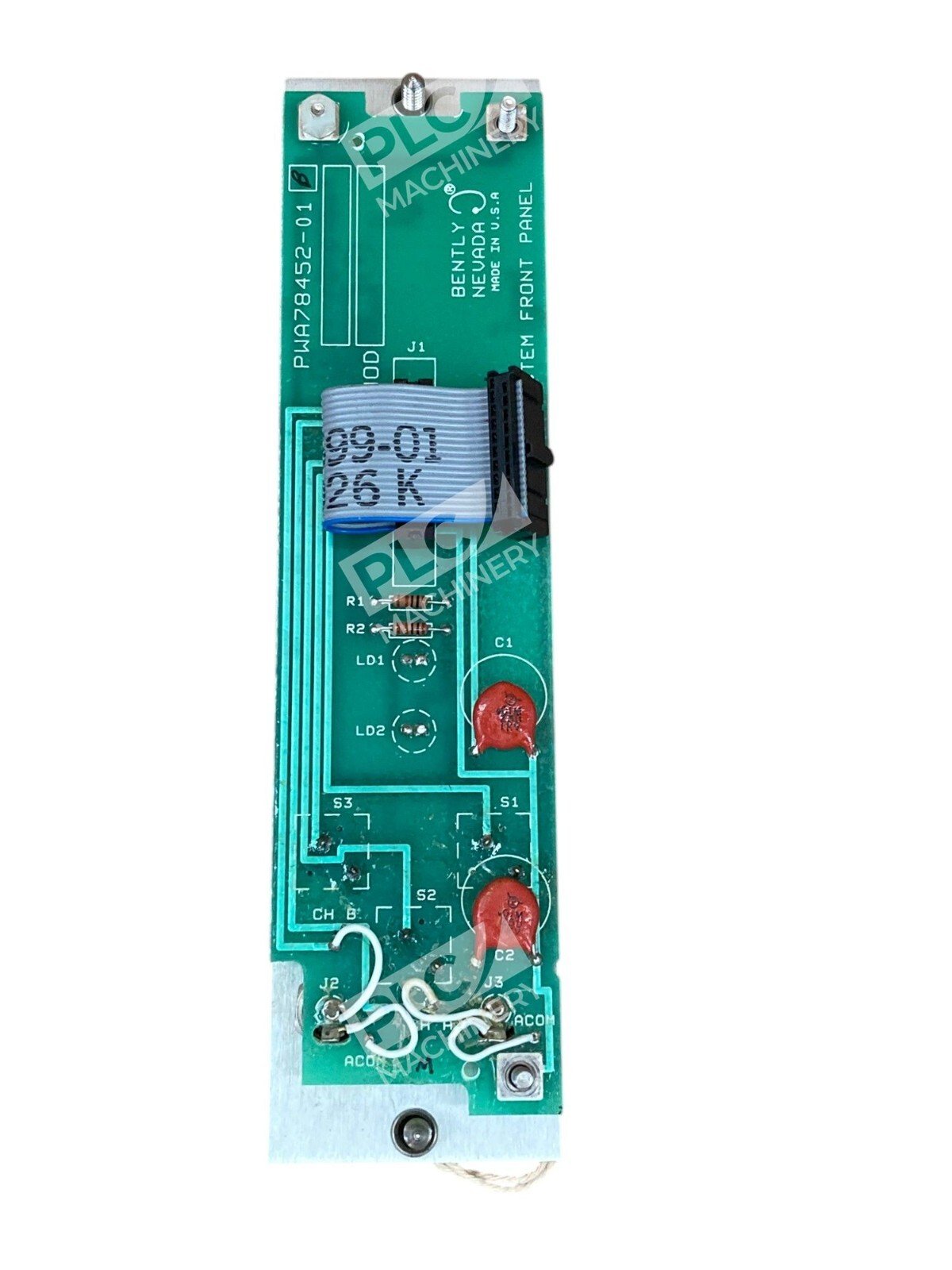 Bently Nevada 3300/01 System Monitor Front Panel PWA78452-01 - Image 3
