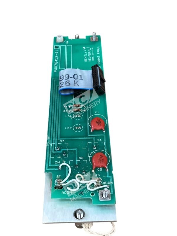 Bently Nevada 3300/01 System Monitor Front Panel PWA78452-01 - Image 4