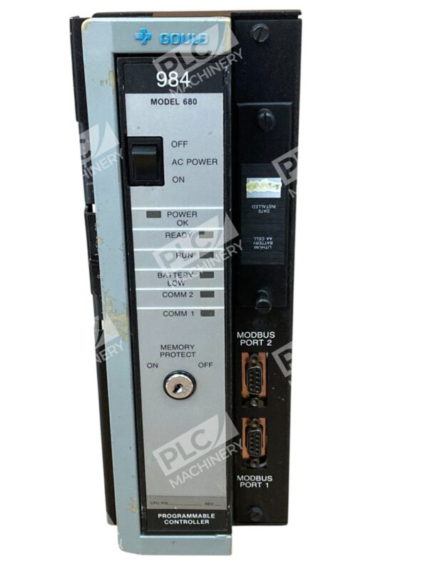 MODICON PC-0984-680 PROGRAMMABLE CONTROLLER MODULE AEG - USED - FREE SHIPPING