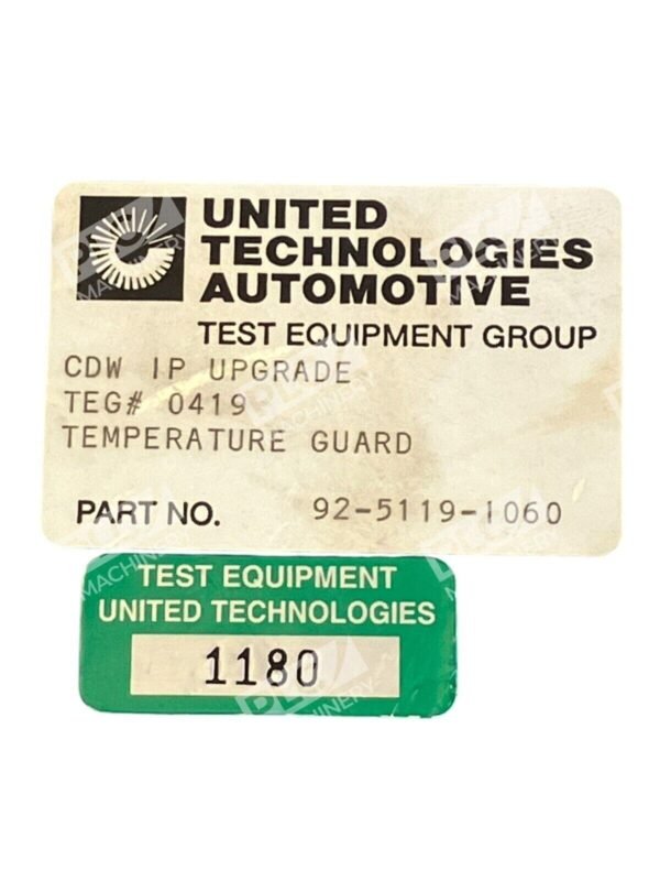 United Technologies Automotive Temperature Guard 0419 92-5119-1060 Omega CN101 - Image 3