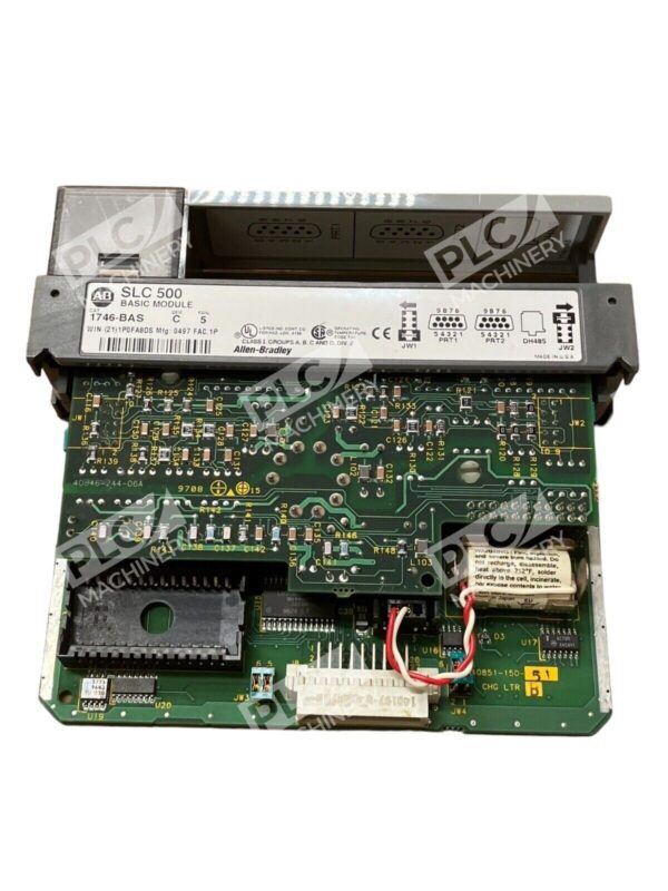 Allen Bradley 1746-BAS /C SLC 500 Basic Module - Image 2