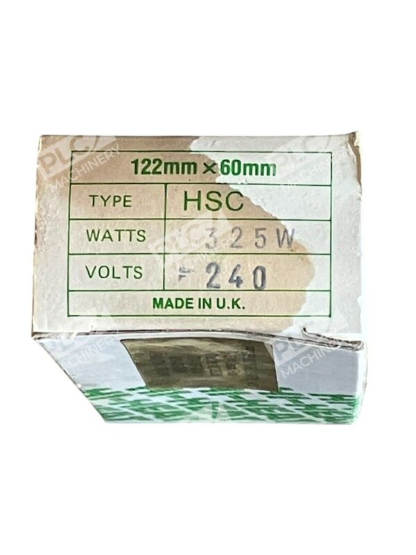 Hassett International 122mmx60mm Hi-Heat Ceramic Infra-Red Element HSC 325W 240V - Image 2