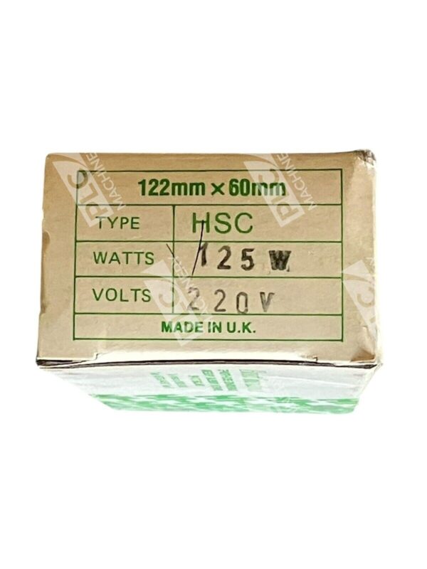 Hassett International 122mmx60mm Hi-Heat Ceramic Infra-Red Element HSC 125W 220V - Image 2