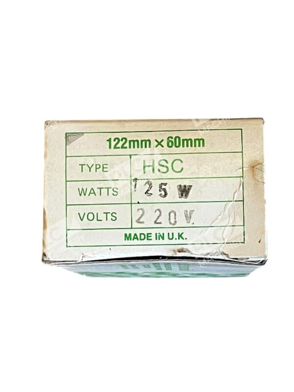 Hassett International 122mmx60mm Hi-Heat Infra-Red Ceramic Element HSC 125W 220V - Image 2