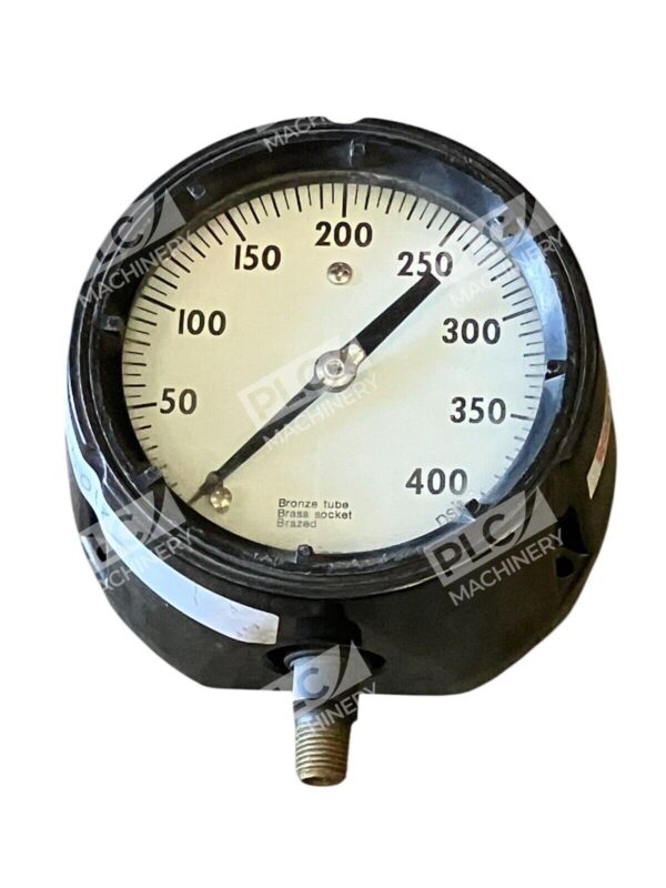 Ashcroft Duragauge Q-8623 0-400PSI Bronze Tube Brass Socket Brazed 250-2362-A 26