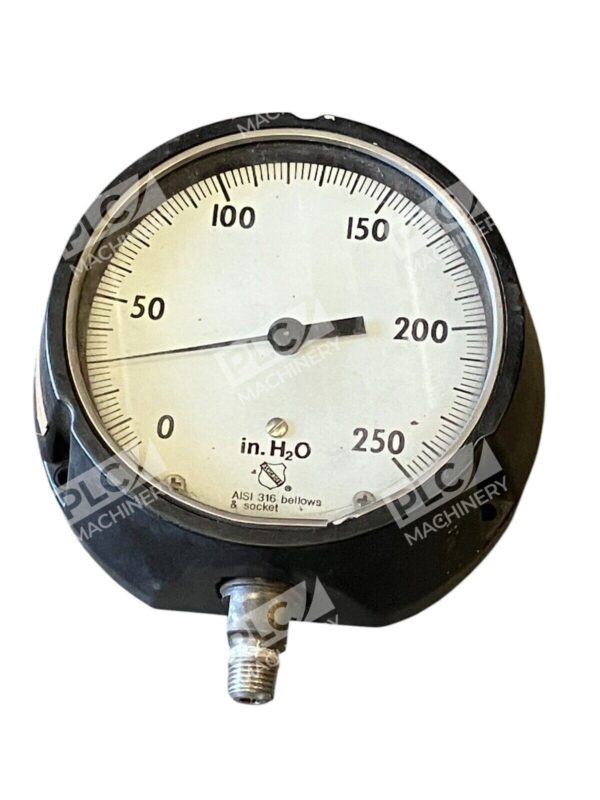 Ashcroft in H2O AISI 316 Bellows & Socket 0-250PSI 250-2362-A 15