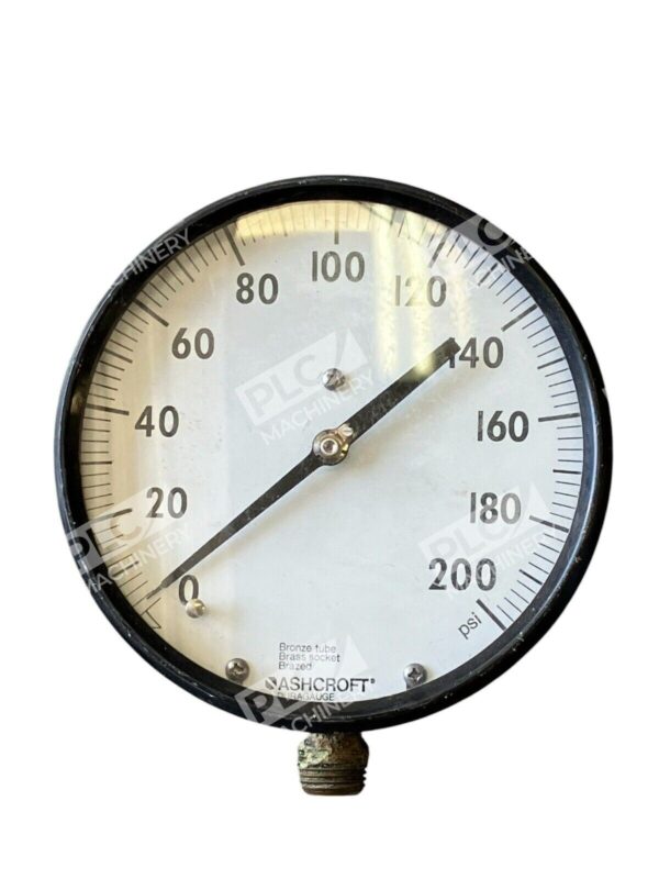 Ashcroft Duragauge 0-200PSI Gauge Q-586