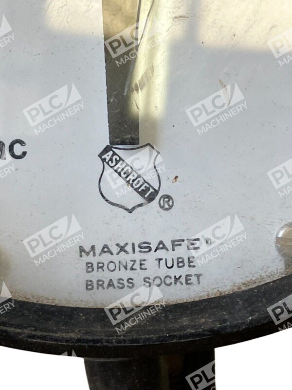 Ashcroft A-30 0-15PSI 0-30 IN Hg Vac Gauge Maxisafe - Image 2
