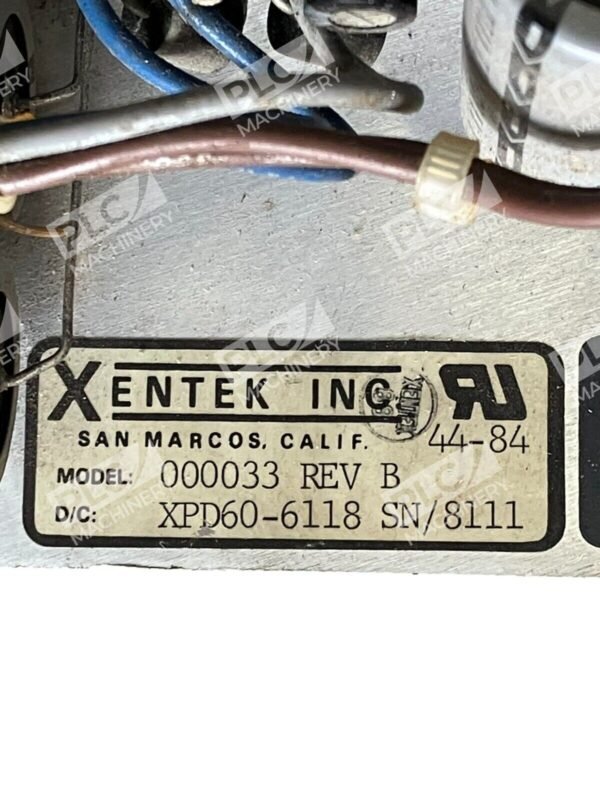 Xentek 000033 Rev B Power Supply XPD60-6118 - Image 2