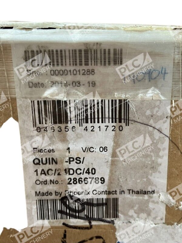 Phoenix Contact QUINT-PS/1AC/24DC/40 Single Phase Power Supply - Image 3