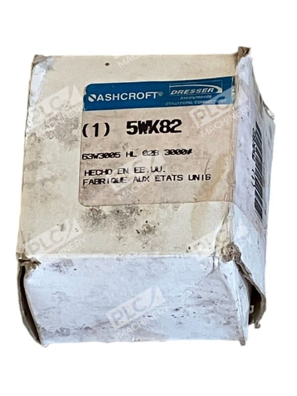 Ashcroft 5WK82 Pressure Gauge 63W3005-HL-02B - Image 2