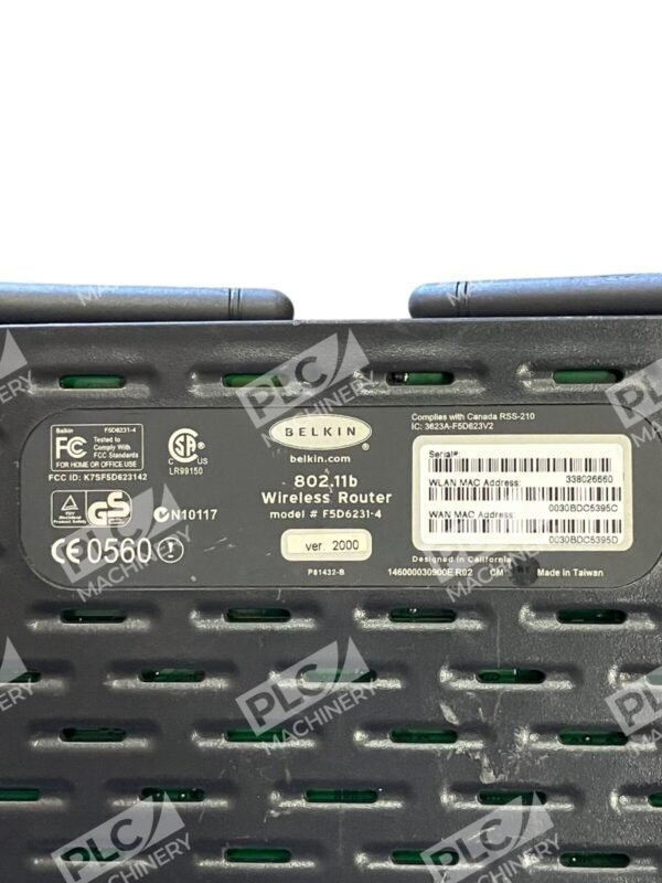 Belkin 802.11b Wireless Router F5D6231-4 - Image 2