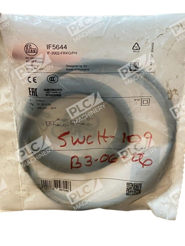 IFM Electronic IF-2002-FRKG/PH IF5644 Inductive Sensor - Image 2