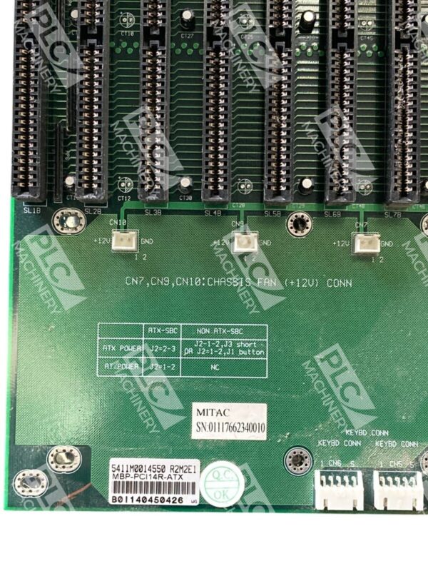 Mitac 316020140230 R2M2 E 5411M0014550 R2M2E1 Motherboard MBP-PCI14R-ATX - Image 2