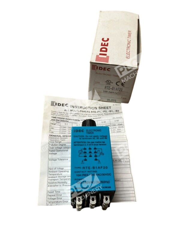 IDEC RTE-B1AF20 Electronic Timer - Image 2