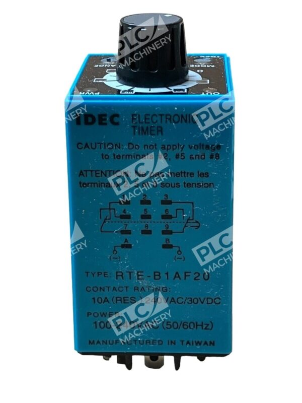 IDEC RTE-B1AF20 Electronic Timer - Image 4