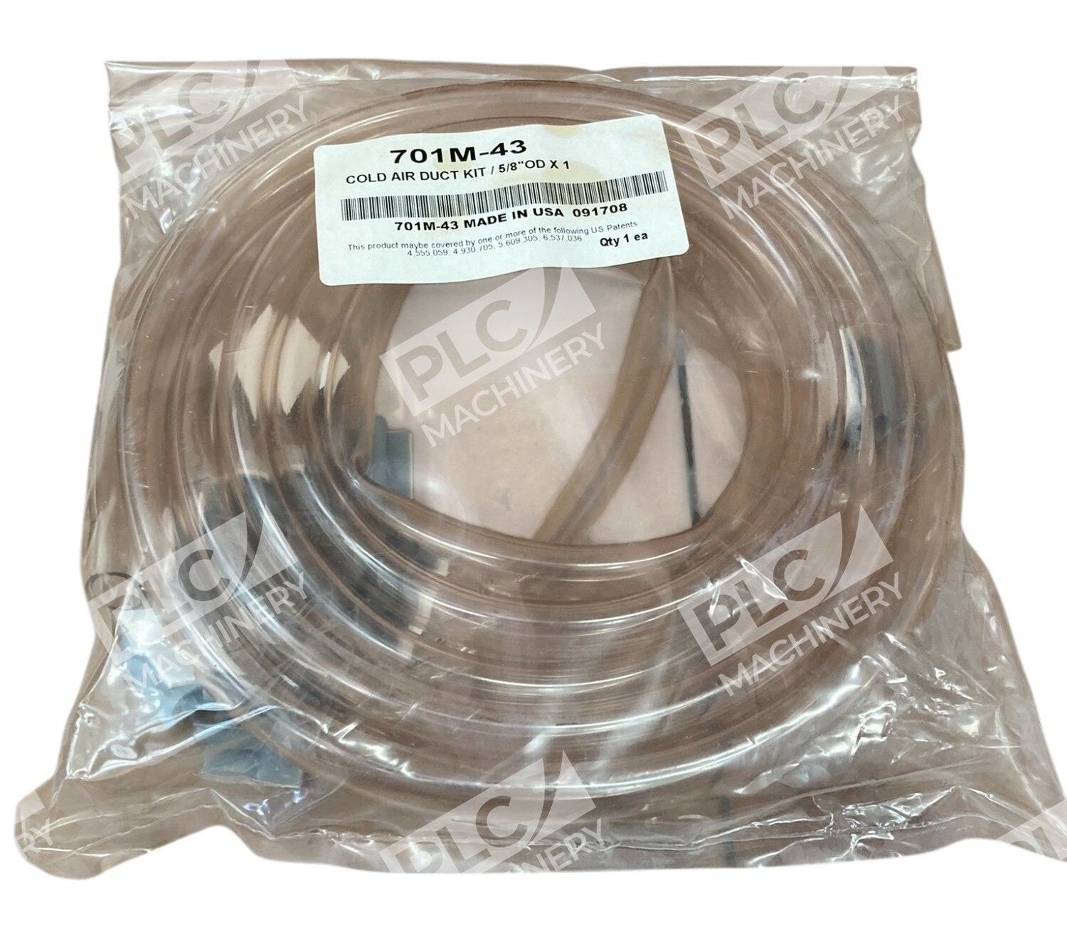 Vortec Cold Air Duct Kit 5/8"OD X 1 701M-43