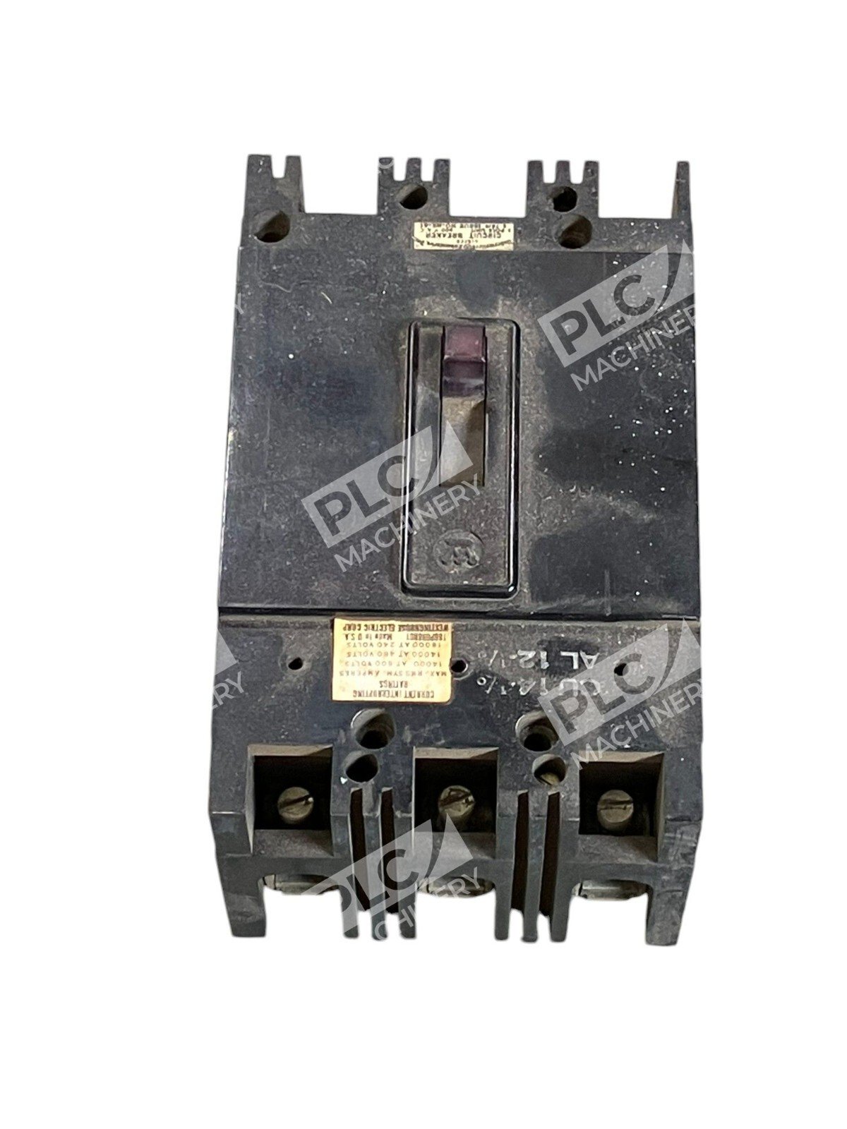 Westinghouse 600VAC 3 Pole 50A AB De-ion Circuit Breaker FA3050