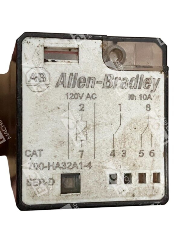 Allen Bradley 2 Pole 10A 120VAC Relay 700-HA32A1-4 /D (lot of 2) - Image 3