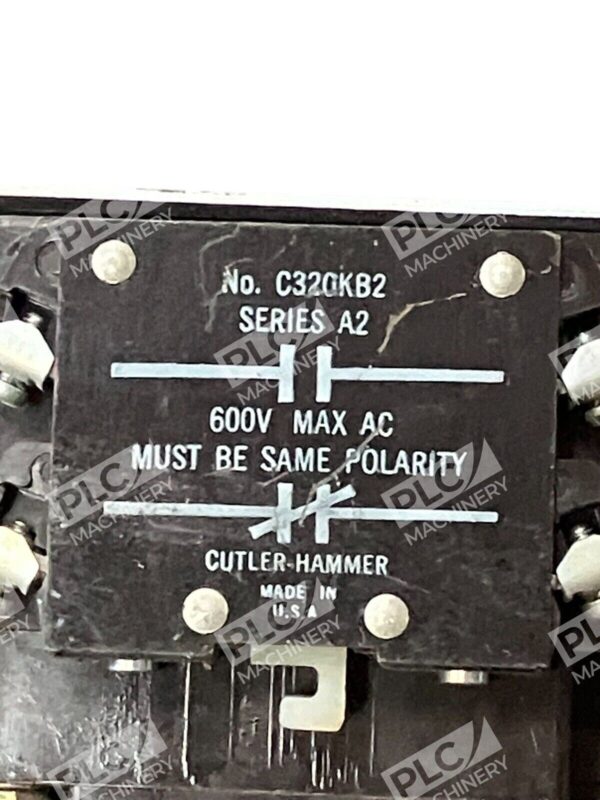 Cutler Hammer A10BN0 /A1 w/ C320KB2 /A2 18A - Image 3