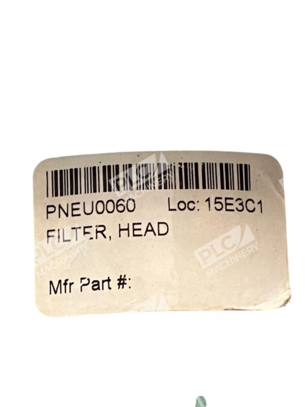 Numatics PNEU0060 15E3C1 Filter Head F608C-08ADU - Image 2