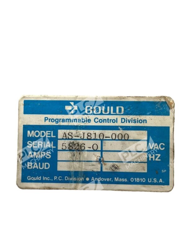 Gould Modicon AS-J810-000 Remote I/O Adapter - Image 3
